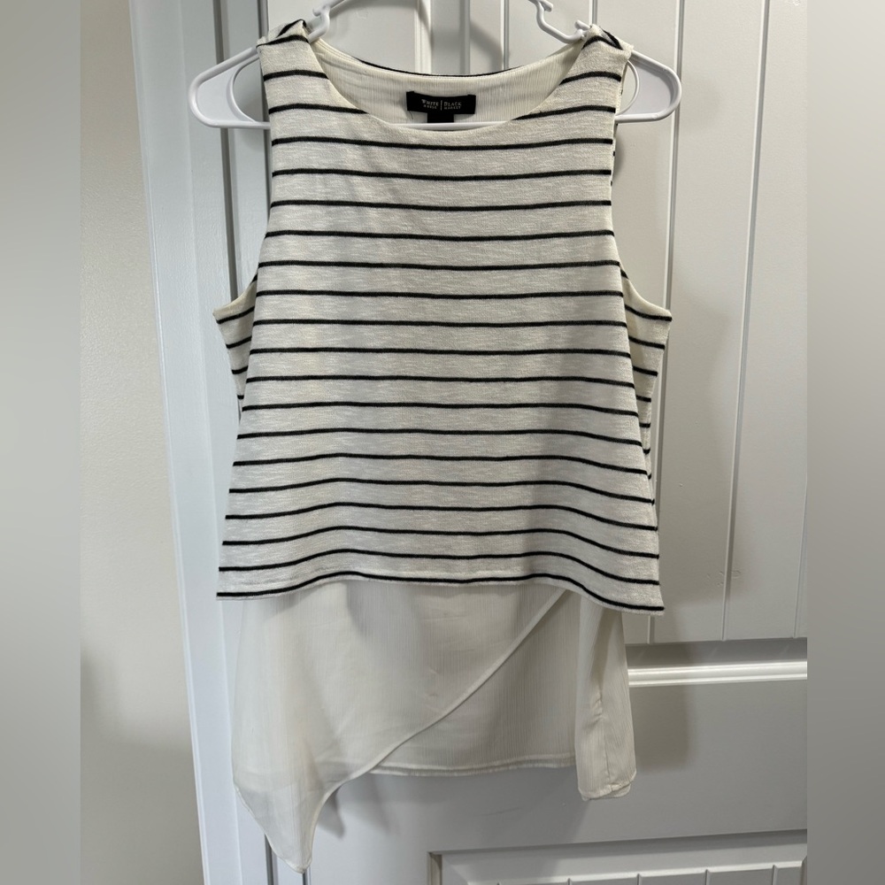 White House Black Market Layered Tank Top